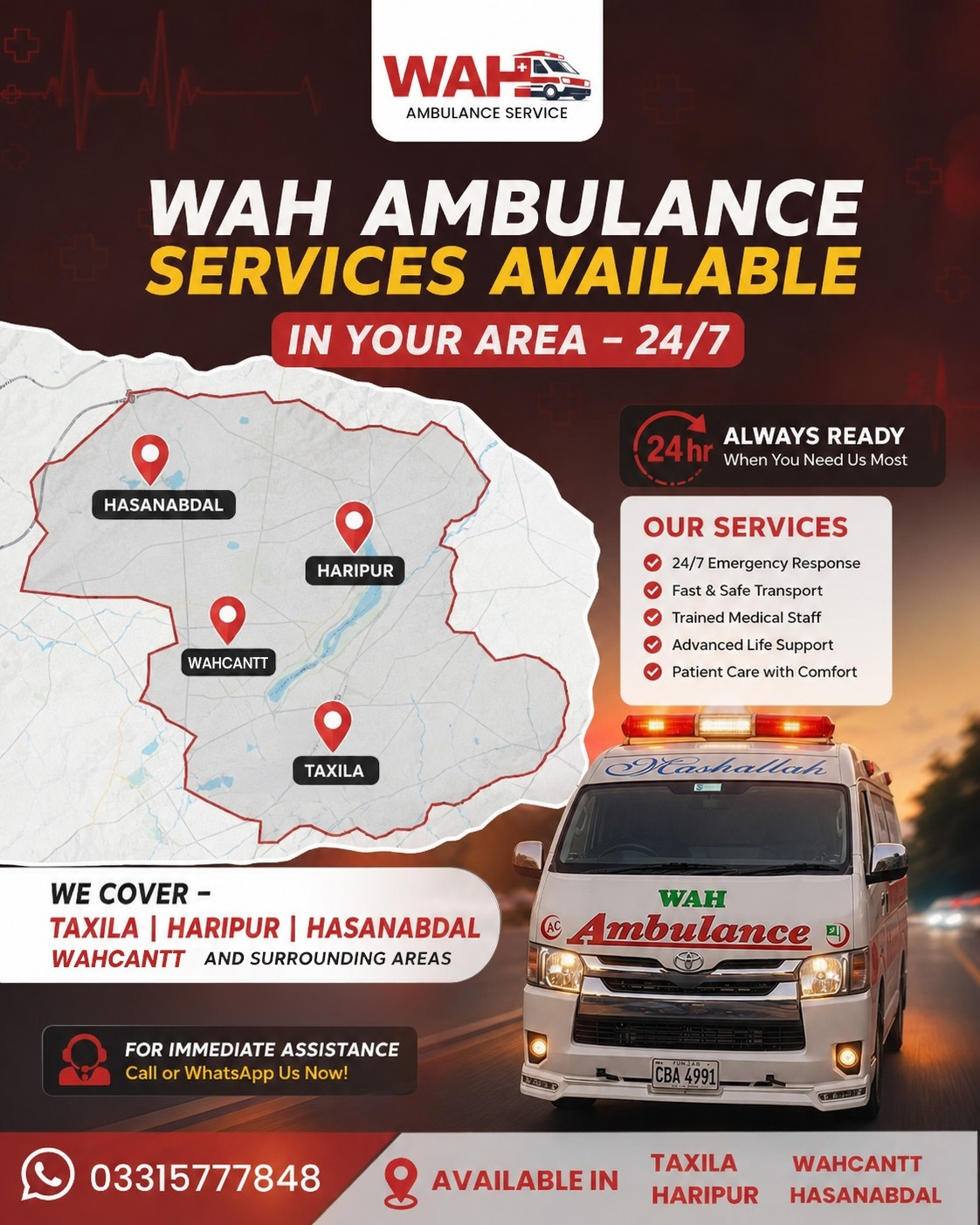 WAH Ambulance Unit 3